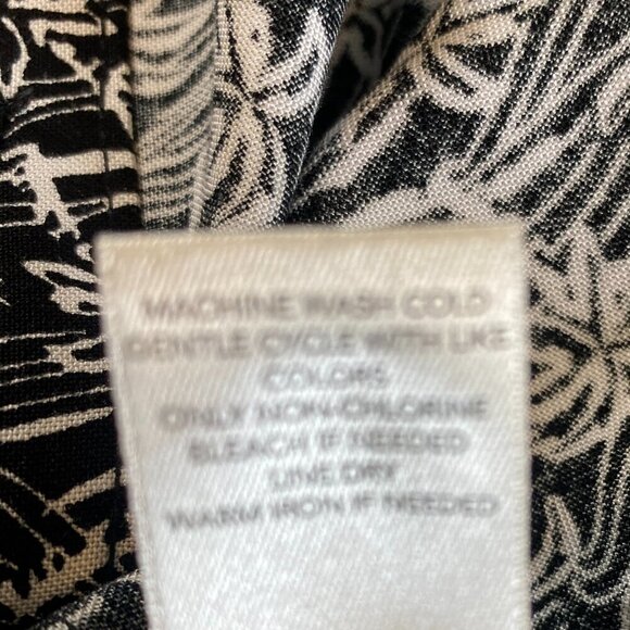 Christopher Banks Shirt & Skirt Set Sz 20W & Top 1X Black & White 340G - Picture 10 of 10